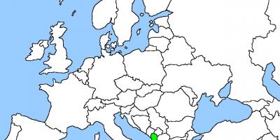 Mapa de Albania ubicación en el mapa